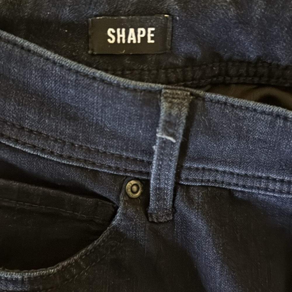 NYDJ Curves 360 Shape straight leg ankle jeans dark blue wash size 14 - Picture 5 of 6